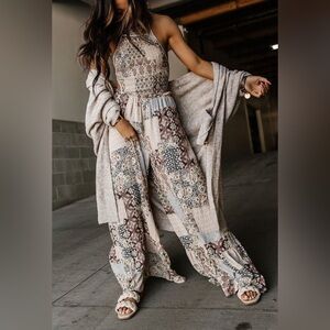 Donna Patchwork Jumpsuit Size S Mindy Mae’s